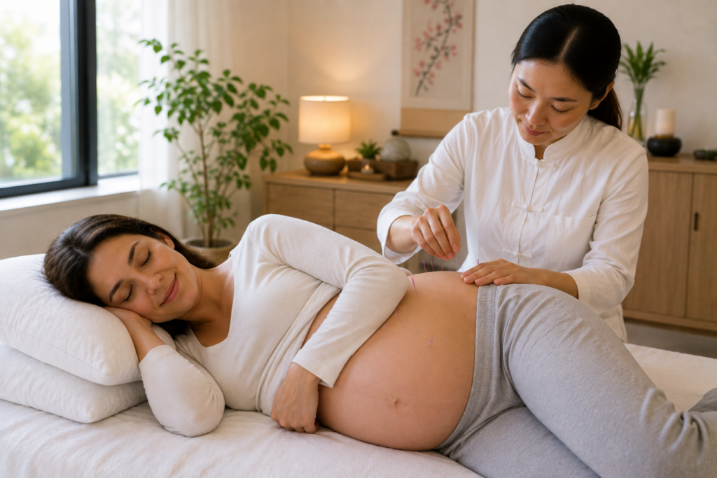Pregnancy acupuncture treatment